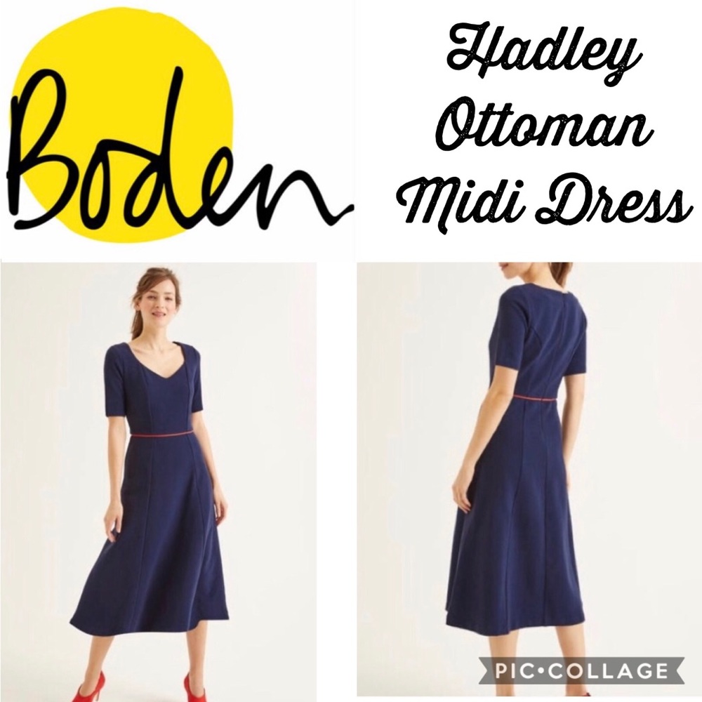 Boden Hadley Ottoman Midi Dress